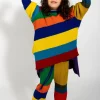 Marques ' Almeida Knitwear | Bottoms | MERINO STRIPED TROUSERS MULTICOLOUR