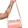 Marques ' Almeida Accessories | MINI CHAIN BAG IN CROCO PINK