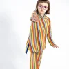 Marques ' Almeida Knitwear | Bottoms | MULTI STRIPE KNIT TROUSERS MULTICOLOUR