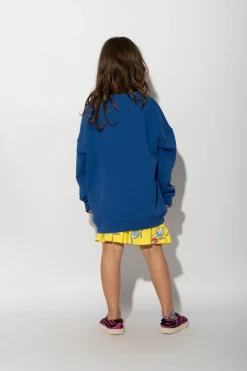 Marques ' Almeida Tops | HAND PRINT SWEATSHIRT NAVY