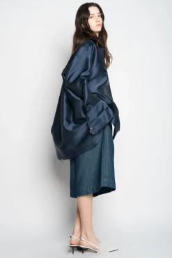 Marques ' Almeida Tops | Outerwear | OVERSHIRT NAVY