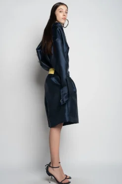 Marques ' Almeida Bottoms | Bottoms | SKATER SHORTS NAVY