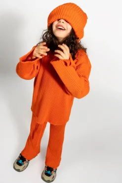 Marques ' Almeida Accessories | Knitwear | MERINO KNIT BEANIE ORANGE