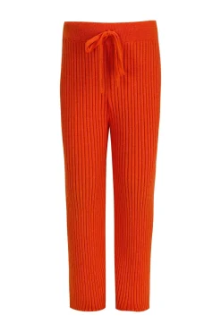 Marques ' Almeida Knitwear | Bottoms | MERINO KNIT TROUSERS ORANGE