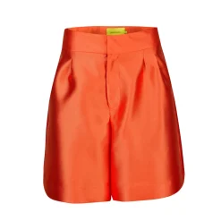 Marques ' Almeida Bottoms | Bottoms | SKATER SHORTS ORANGE