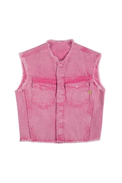 Marques ' Almeida Outerwear | COLLARLESS VEST PINK