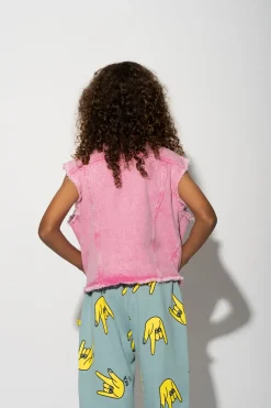Marques ' Almeida Outerwear | COLLARLESS VEST PINK
