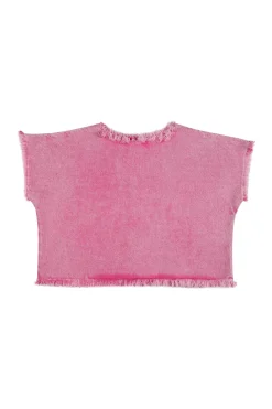 Marques ' Almeida Tops | CROP TOP PINK
