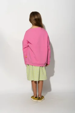 Marques ' Almeida Tops | DAISY PRINT SWEATSHIRT PINK