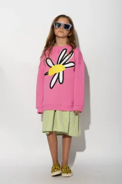 Marques ' Almeida Tops | DAISY PRINT SWEATSHIRT PINK