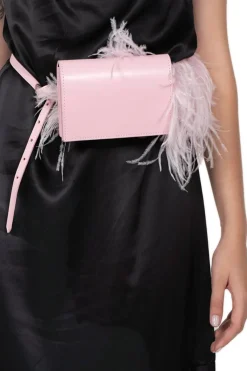 Marques ' Almeida Accessories | PINK FEATHER BELT BAG LIGHTPINK