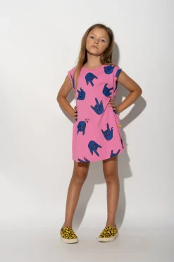 Marques ' Almeida Jersey | Dresses | HANDS PRINT T-SHIRT DRESS PINK