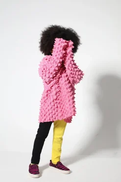 Marques ' Almeida Outerwear | SPIKE HOODIE PINK