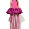 Marques ' Almeida Tops | Tops | PINK TANK TOP WITH PEPLUM BRIGHTPINK