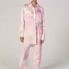 Marques ' Almeida Bottoms | M'a X Everlane | PINK TIE-DYE CUFFED TROUSERS LIGHTPINK