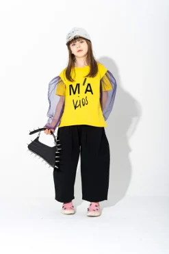 Marques ' Almeida Jersey | Tops | PUFF SLEEVE T SHIRT MULTICOLOUR