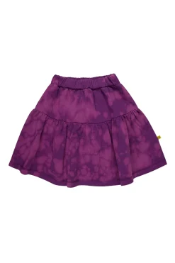 Marques ' Almeida Jersey | Bottoms | PURPLE AND SPLATTERED FLEECE SKIRT PINK