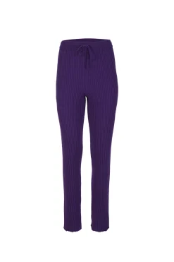 Marques ' Almeida Knitwear | Bottoms | KNITTED TROUSERS PURPLE
