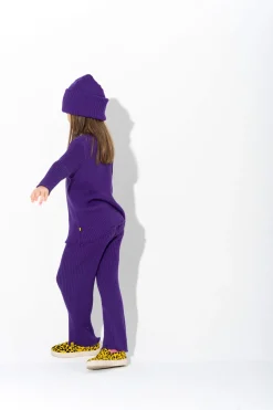 Marques ' Almeida Knitwear | MERINO KNIT BEANIE PURPLE