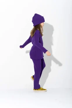 Marques ' Almeida Knitwear | MERINO KNIT BEANIE PURPLE