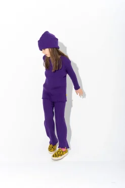 Marques ' Almeida Knitwear | MERINO KNIT BEANIE PURPLE
