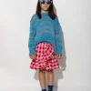 Marques ' Almeida Bottoms | RED AND PINK GINGHAM SHORT SKIRT MULTICOLOUR