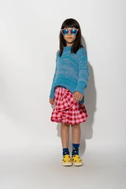 Marques ' Almeida Bottoms | RED AND PINK GINGHAM SHORT SKIRT MULTICOLOUR