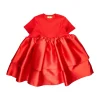 Marques ' Almeida Dresses | DRESS WITH RIB TOP AND MIKADO DOUBLE LAYE BOTTOM RED