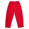 Marques ' Almeida Bottoms | PULL ON BAGGY TROUSERS WITH FRAYED EDGES RED