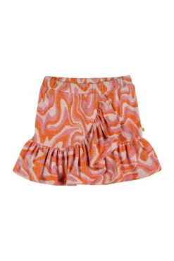 Marques ' Almeida Bottoms | TERRY WAVY PRINT SHORT SKIRT MULTICOLOUR
