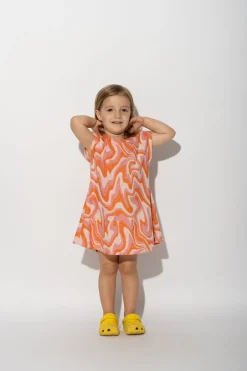 Marques ' Almeida Dresses | TERRY WAVY PRINT T-SHIRT DRESS MULTICOLOUR