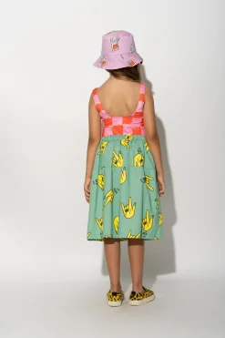 Marques ' Almeida Bottoms | HANDS PRINT GATHERED SKIRT TURQUOISE