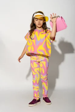 Marques ' Almeida Jersey | Bottoms | WAVY PRINT LEGGINGS MULTICOLOUR