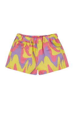 Marques ' Almeida Bottoms | WAVY PRINT SHORTS MULTICOLOUR