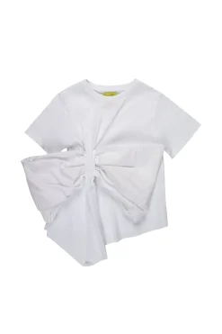 Marques ' Almeida Jersey | Tops | BOW T SHIRT WHITE