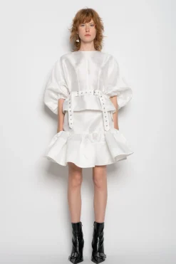 Marques ' Almeida Tops | Tops | ROUND SLEEVE TOP WHITE