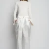 Marques ' Almeida Bottoms | Bridal | WIDE LEG TROUSERS WHITE