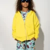 Marques ' Almeida Outerwear | JACKET WITH EMBROIDERED LOGO YELLOW