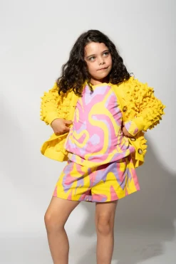 Marques ' Almeida Outerwear | SPIKE CARDIGAN YELLOW