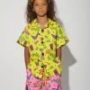 Marques ' Almeida Tops | SQUIGGLE PRINT SHORT SLEEVE SHIRT YELLOW